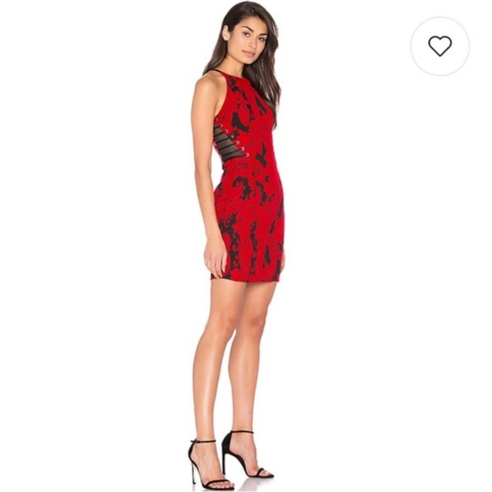Parker Brittany Dress in Poinsettia XS